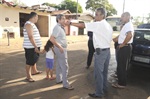 Vereador visitou bairro na tarde de quinta-feira (10)