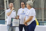 Homenagem foi entregue durante a cerimônia de abertura