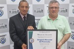 Cerimônia para entrega da moção de aplausos ao sócio da drogaria