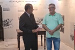 Cerimônia para entrega da moção de aplausos ao sócio da drogaria