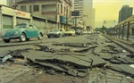 Avenida Armando de Salles Oliveira, em 1999, logo após temporal que atingiu Piracicaba