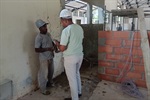 Vereador Thiago Ribeiro acompanhou as obras das futuras instalações da Divisão de Patrimônio da Semad