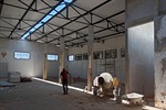 Vereador Thiago Ribeiro acompanhou as obras das futuras instalações da Divisão de Patrimônio da Semad