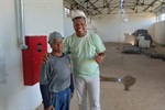 Vereador Thiago Ribeiro acompanhou as obras das futuras instalações da Divisão de Patrimônio da Semad