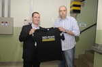 Paulo Henrique e Vinicius Carvalho - coordenador estadual de Ação Social