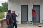 Gilmar Rotta acompanhou nesta quinta-feira (25) a reforma em banheiros públicos localizados na rua Piracicaba, em Ibitiruna