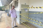 Thiago Ribeiro foi acionado após interdição de banheiros do cemitério