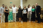 Participação da homenageada na comunicação e na área política da cidade foi destacada