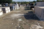 Após requerimento, vereador acompanha poda de mato em cemitérios 