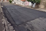 Rua Honorato Faustino, no Jd. Ibirapuera recebe operação tapa-buraco
