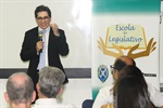 Júlio Dias Taliberti ministrou a palestra "Eleições 2024: análise e atualizações"