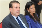 Luciano Almeida e a esposa, Andrea