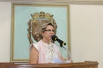 Márcia Pacheco destacou trajetória do homenageado