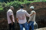Acácio Godoy faz visita técnica em obra no PSF do bairro Tatuapé II