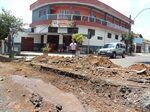 Obras de escoamento de águas pluviais no Noiva da Colina