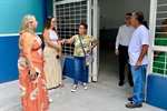 Vereador Paraná visita Escola Municipal Enedina Lourenço Vieira, no Planalto