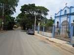 Trecho em frente à Quase Paróquia Imaculada Conceição foi pavimentado