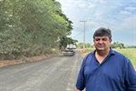 Vereador Wagnão fiscalizou manutenção de estrada rural