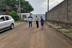 Vereador Pedro Kawai visitou o bairro a pedido dos moradores