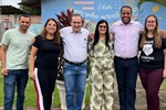 Vereador e deputado visitam escola no Alvorada para discutir melhorias