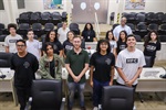 Alunos da Escola Estadual Prof. Hélio Penteado de Castro visitam a Câmara