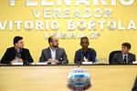 Vereadores participam da eleição do Parlamento Regional 