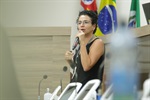 Alunos da Escola Estadual "Professora Dionetti Callegaro Miori" participaram do "Conheça o Legislativo" na tarde desta quarta-feira (8)