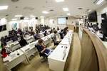 Alunos da Eduir Scarpari participaram do "Conheça o Legislativo"