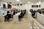 Alunos da Eduir Scarpari participaram do "Conheça o Legislativo"