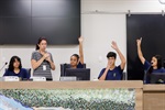 Alunos da Eduir Scarpari participaram do "Conheça o Legislativo"