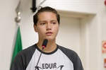 Alunos da Eduir Scarpari participaram do "Conheça o Legislativo"