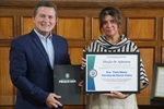 Diretora da Esalq, Thais Maria Ferreira de Souza Vieira recebe moção de aplausos da Câmara, proposta por Laércio Trevisan Jr.
