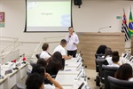 Alunos simularam a realização de uma reunião ordinária