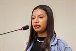 Alunos da Escola Estadual "Professora Maria de Lourdes Silveira Constantino" participaram do "Conheça o Legislativo"