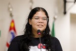 Alunos da Escola Estadual "Professora Maria de Lourdes Silveira Constantino" participaram do "Conheça o Legislativo"