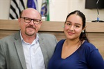 Alunos da Escola Estadual "Professora Maria de Lourdes Silveira Constantino" participaram do "Conheça o Legislativo"