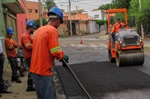 Acácio Godoy acompanha recapeamento na av. Itararé, no bairro Tatuapé