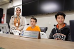 Jovens do Projeto Pescar participam do "Conheça o Legislativo"