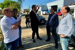 Vereador visita área de construção da nova Upa do Vila Sônia