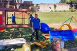 Vereador cobrou melhorias para a praça Milton Barbosa