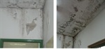 Fotos do mesmo local mostram deterioração: a primeira foi tirada em janeiro e a segunda, em outubro
