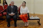 Pastor Toninho ao lado de sua filha Bruna Stefan