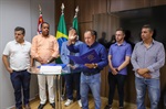 Zezinho Pereira tomou posse como vereador, em ato solene na Sala da Presidência