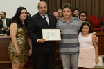 Entrega de homenagens