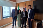 A reunião aconteceu na manhã desta quarta-feira (19), na sede da Fundação para o Desenvolvimento da Educação (FDE)