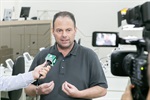 Edson Bertaia foi o entrevistado no Primeiro Tempo, gravado no dia 29 de abril e exibido na noite desta segunda-feira (12) 
