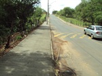 Calçada bairro São José - depois da limpeza