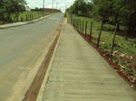 Calçada bairro São José - depois da limpeza