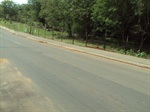 Calçada bairro São José - depois da limpeza