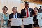 Cerimônia promovida pela Sociedade Brasileira de Cultura Japonesa e de Assistência Social (Bunkyo) foi realizada no Salão Nobre da entidade, na Liberdade, em São Paulo 